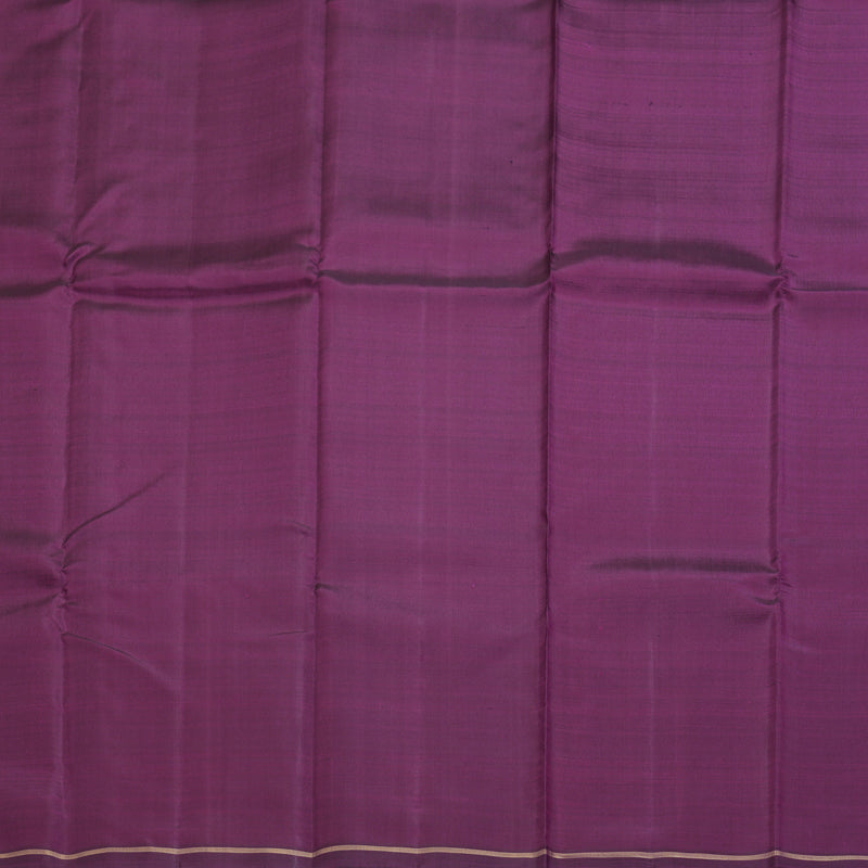 Hayagrivas Handloom Purple Kanjivaram Silk Saree KBE2239B1-1