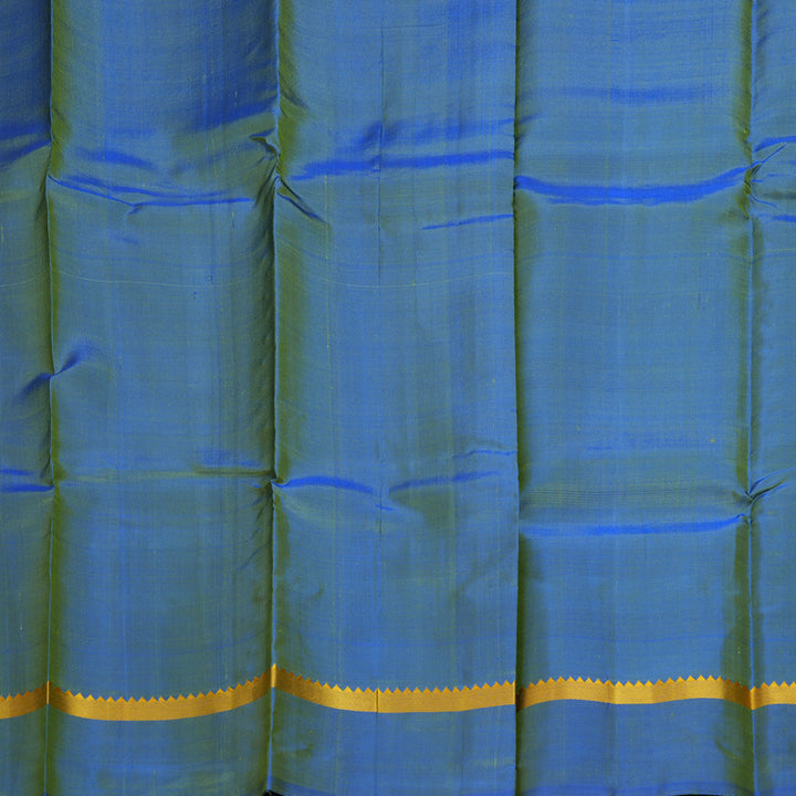 Hayagrivas Handloom Fluorescent Green Kanjivaram Silk Saree KBE2246B8-10