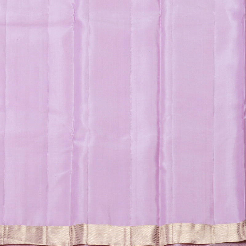 Hayagrivas Handloom Lavender Kanjivaram Silk Saree KBE2247B4-1