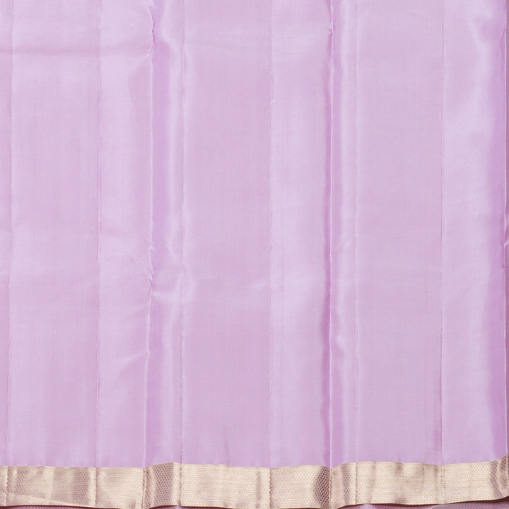 Hayagrivas Handloom Lavender Kanjivaram Silk Saree KBE2247B4-1