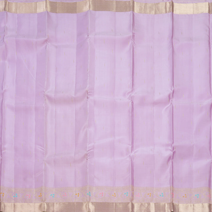 Hayagrivas Handloom Lavender Kanjivaram Silk Saree KBE2247B4-1