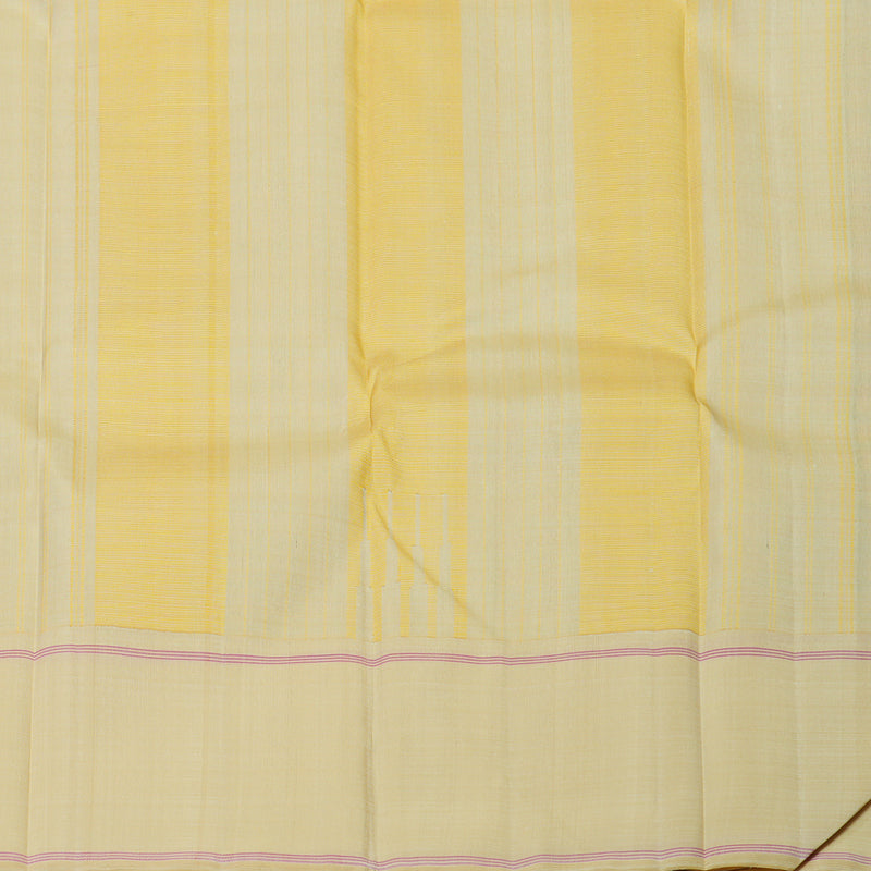Hayagrivas Handloom Multicolour Checks Kanjivaram Silk Saree with Beige Border KBE2255B3-1