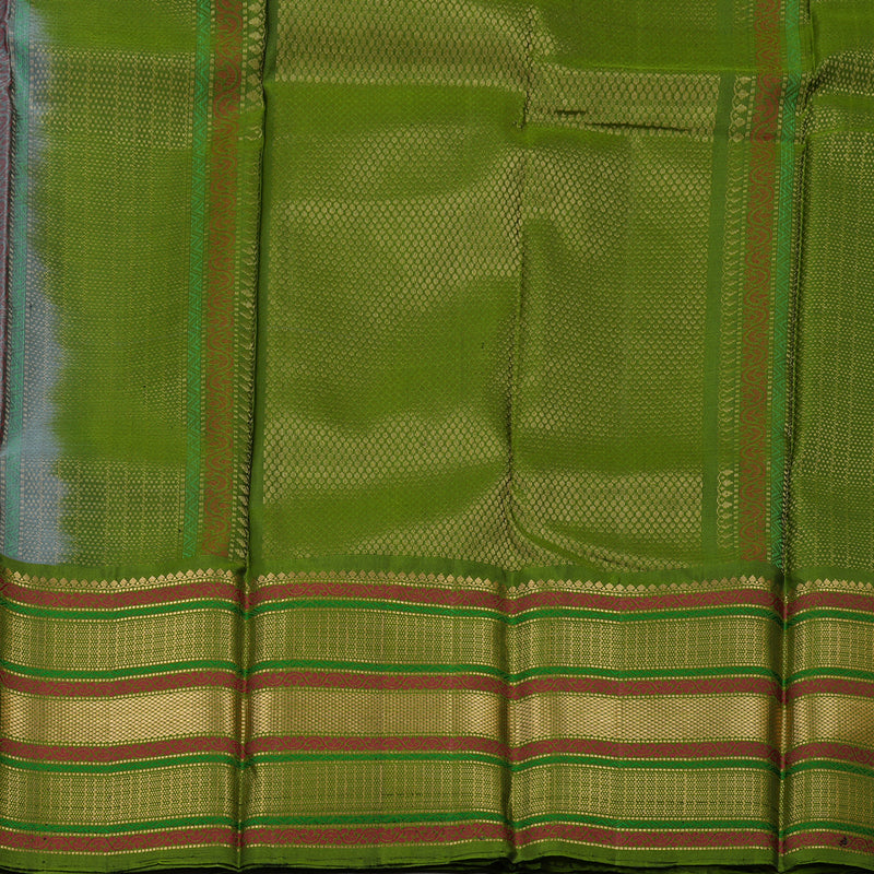 Hayagrivas Grey Pure Soft Silk Saree KBE226D1-8