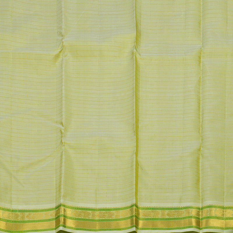 Hayagrivas Handloom Lavendar Kanjivaram Silk Saree with Light Pista Green Border KBE2271B10-1