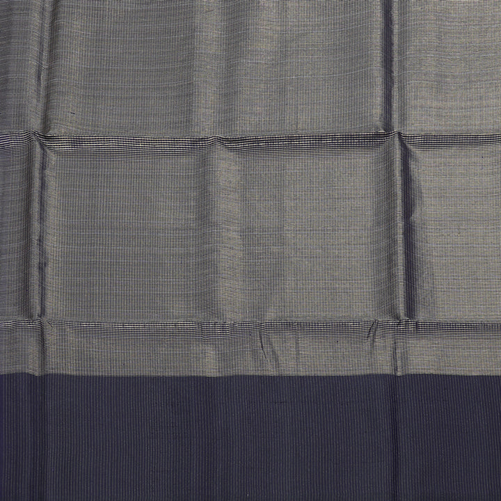 Hayagrivas Navy Blue Handloom Soft Silk Saree KBE2275B2-2