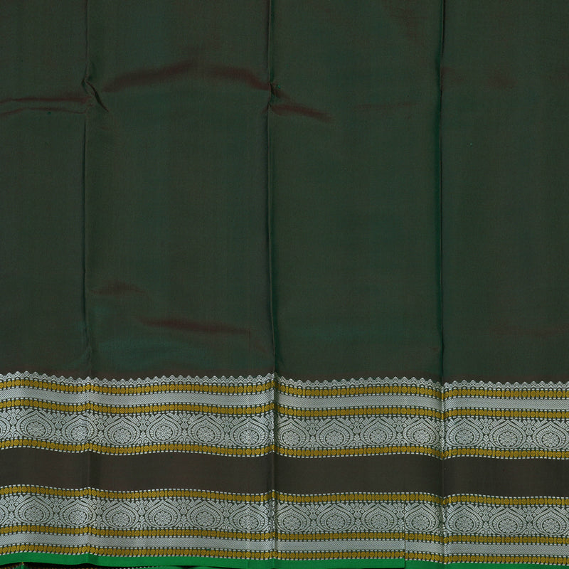 Hayagrivas Handloom Deep Manthalir Kanjivaram Silk Saree KBE2278B4-3