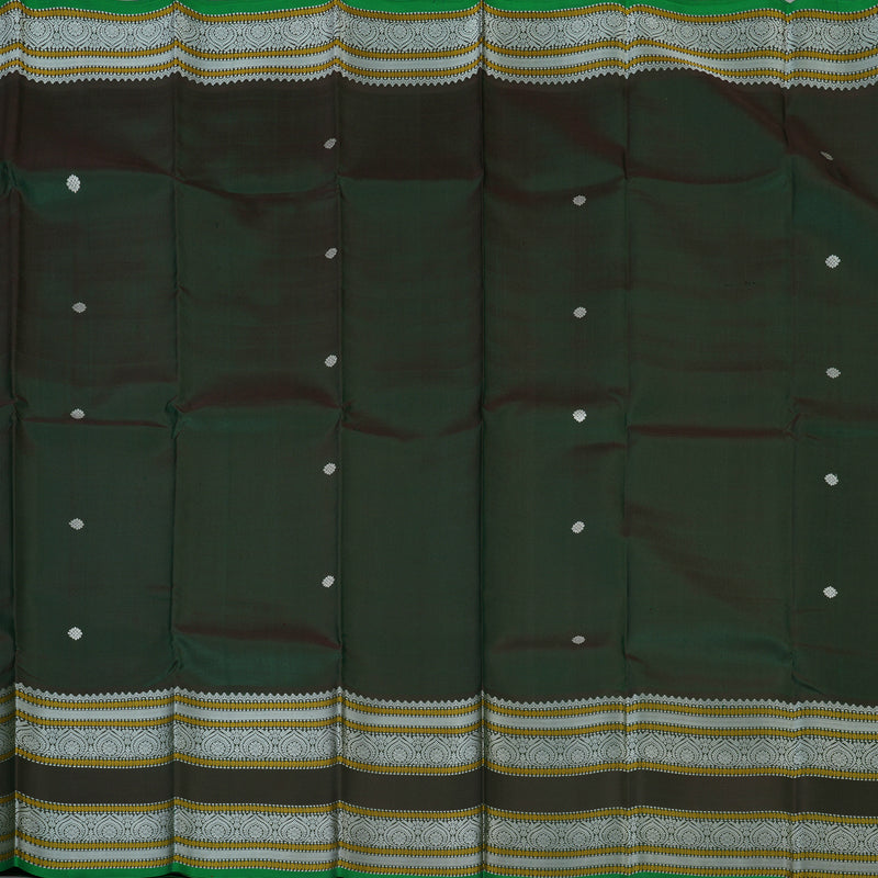 Hayagrivas Handloom Deep Manthalir Kanjivaram Silk Saree KBE2278B4-3