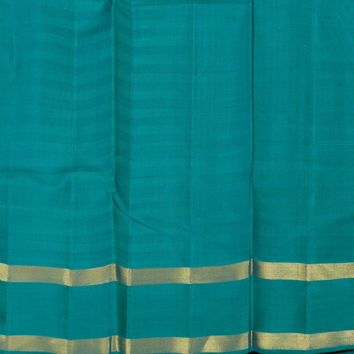Hayagrivas Handloom Cream & Onion Pink Checks Kanjivaram Silk Saree KBE2281B4-1