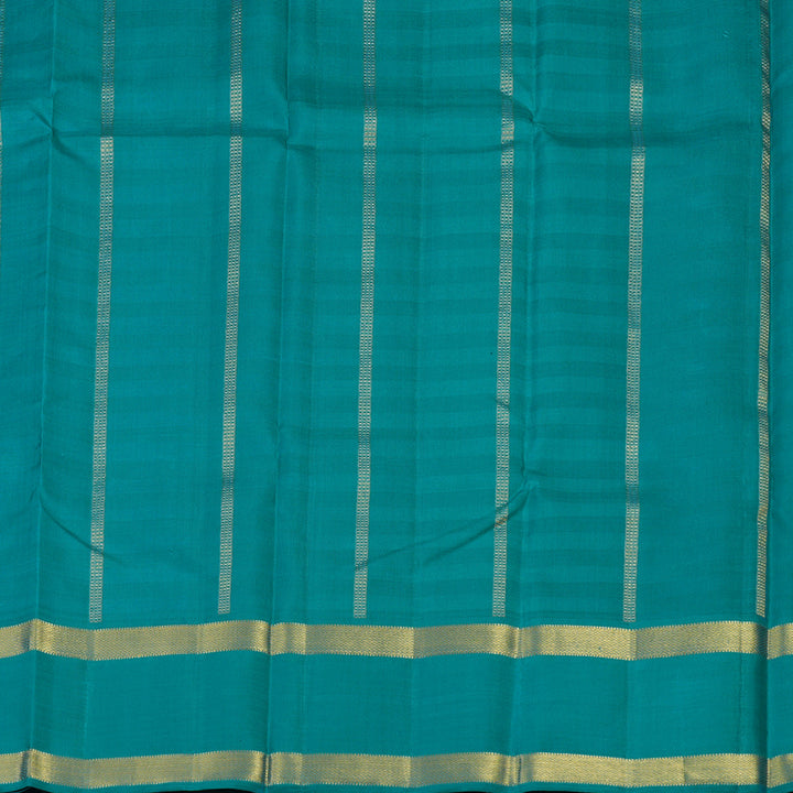 Hayagrivas Handloom Cream & Onion Pink Checks Kanjivaram Silk Saree KBE2281B4-1