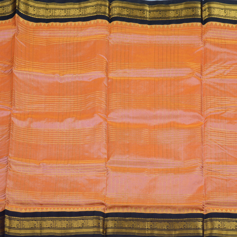 Hayagrivas Peach Pink Pure Silk Cotton Saree KBE2283B5-8