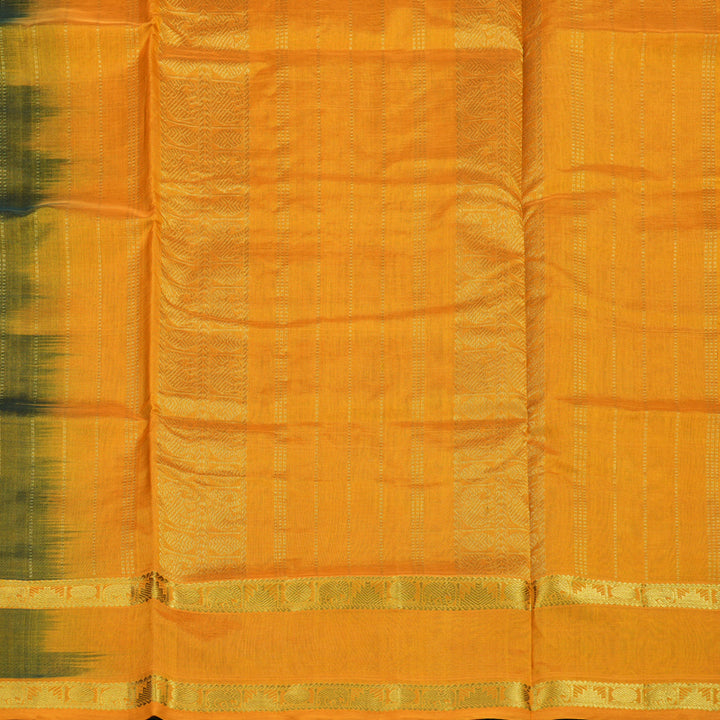 Hayagrivas Kanchana Brown Pure Silk Cotton Saree KBE2283B9-9