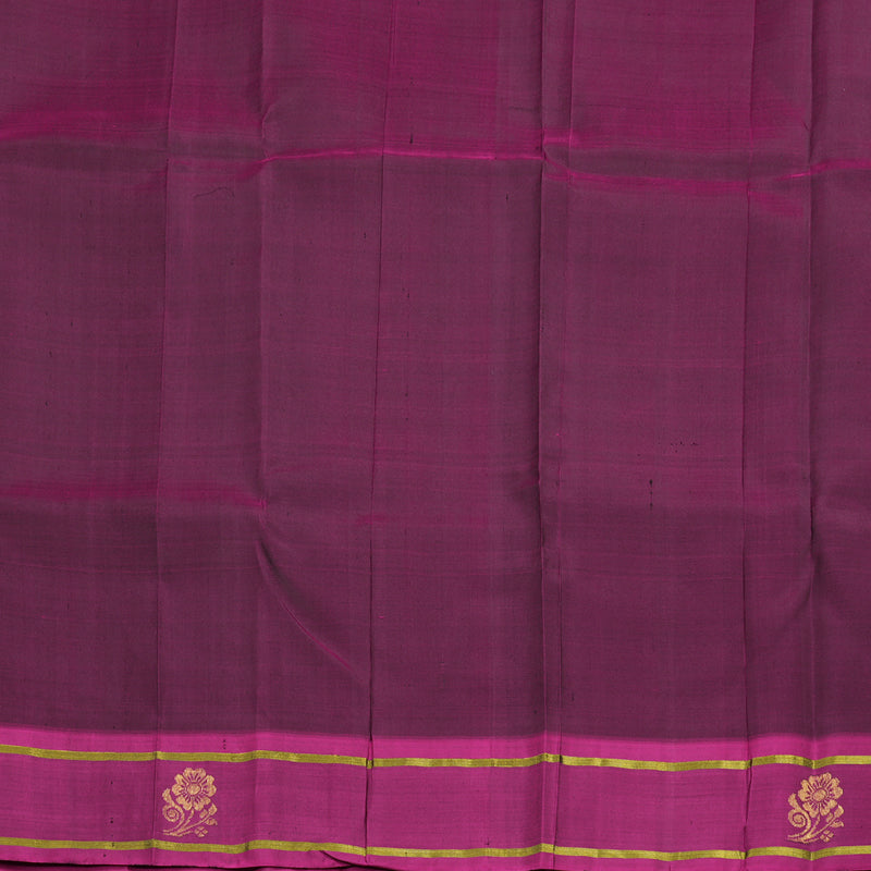 Hayagrivas Midnight Blue Handloom Kanjivaram Silk Saree KBE2295B3-2