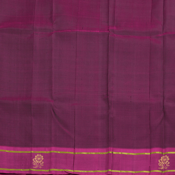 Hayagrivas Midnight Blue Handloom Kanjivaram Silk Saree KBE2295B3-2