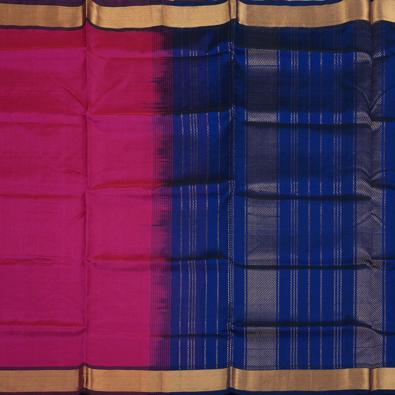 Hayagrivas Pink Pure Silk Cotton Saree KBE2296B1-16
