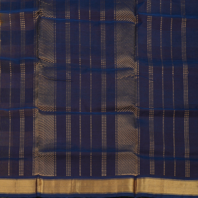 Hayagrivas Multicolour Checks Pure Silk Cotton Saree KBE2296B3-2