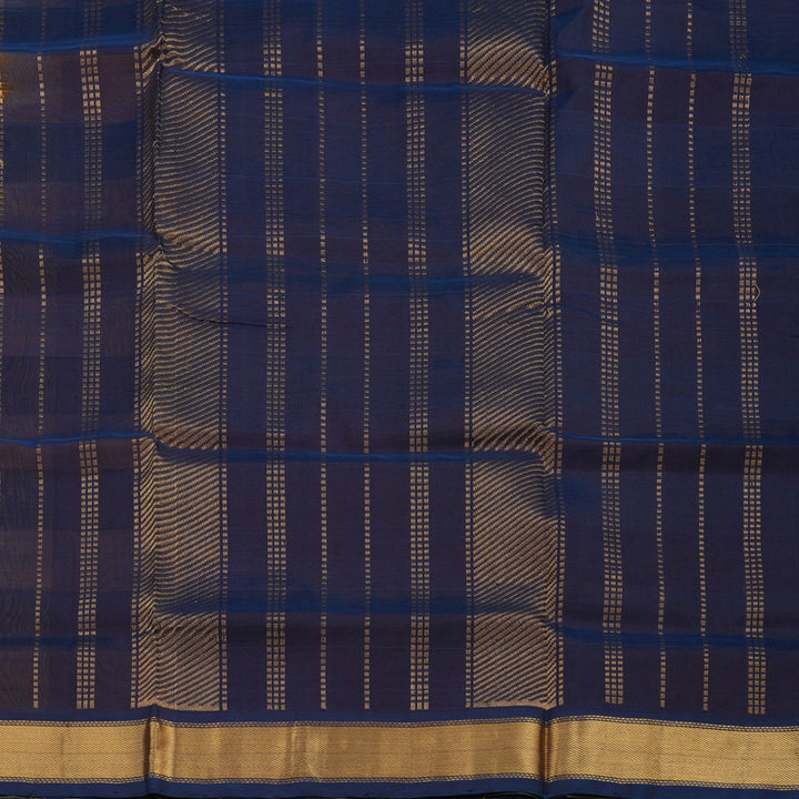 Hayagrivas Multicolour Checks Pure Silk Cotton Saree KBE2296B3-2
