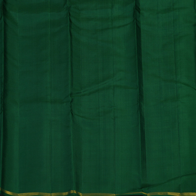 Hayagrivas Handloom MS Blue Kanjivaram Silk Saree KBE2335B1-1