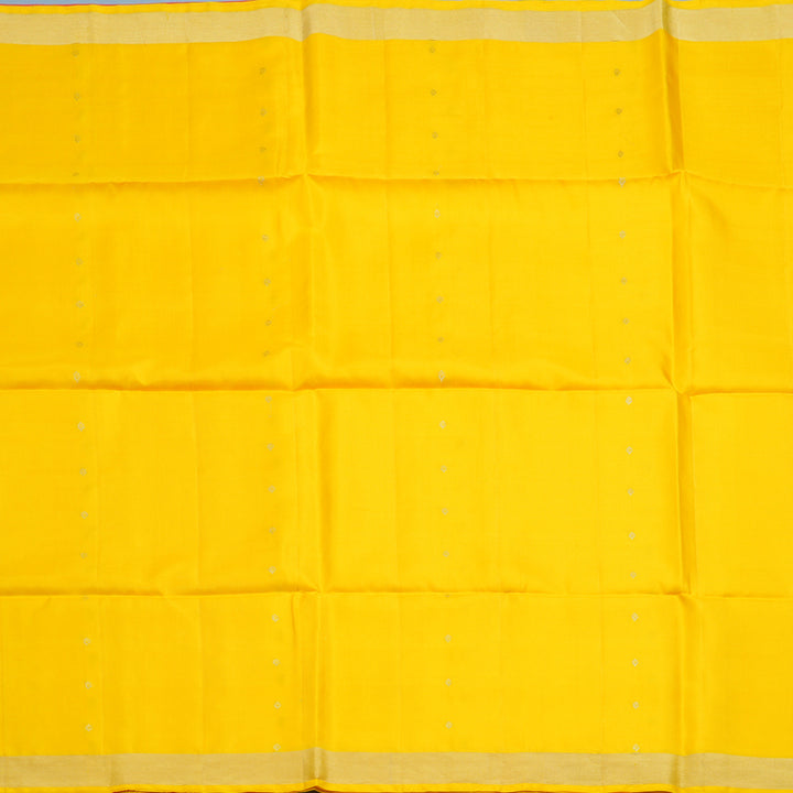 Hayagrivas Yellow Handloom Soft Silk Saree KBE234D1-11