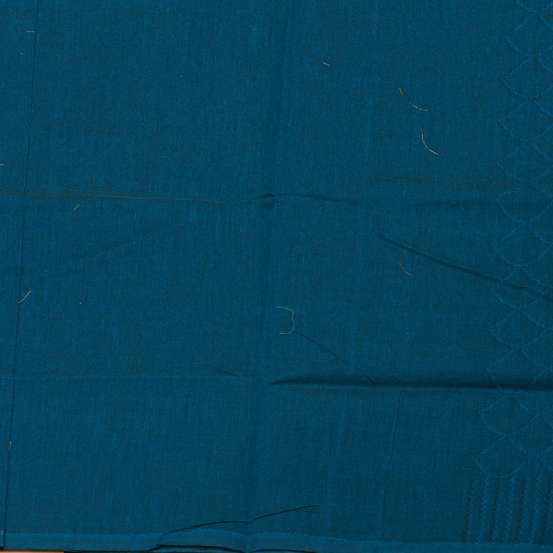 Hayagrivas Handloom Pure Cotton Saree in Enchanting Dark  Blue KBE234D4-5