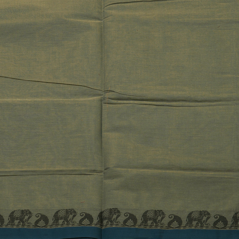 Hayagrivas Handloom Pure Cotton Saree in Subtle Beige KBE234D6-4