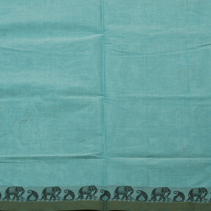 Hayagrivas Handloom Pure Cotton Saree in Attractive Sky Blue KBE234D6-5