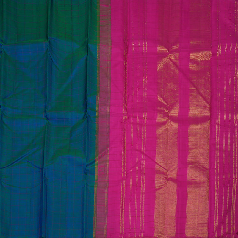 Hayagrivas Handloom Mayilkazhuthu Kanjivaram Silk Saree KBE2359B1-1