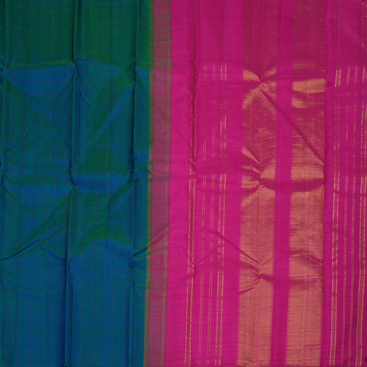 Hayagrivas Handloom Mayilkazhuthu Kanjivaram Silk Saree KBE2359B1-1