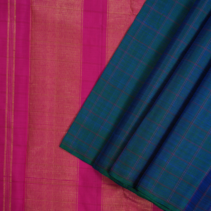 Hayagrivas Handloom Mayilkazhuthu Kanjivaram Silk Saree KBE2359B1-1