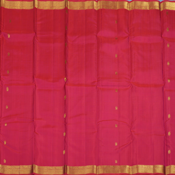 Hayagrivas Handloom Pink Kanjivaram Silk Saree KBE2374B1-9