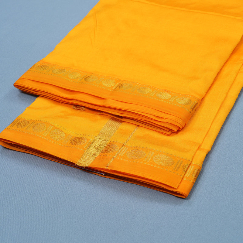 Hayagrivas Handloom 8 Mulam Silk Dhothi KBE2375B1-2