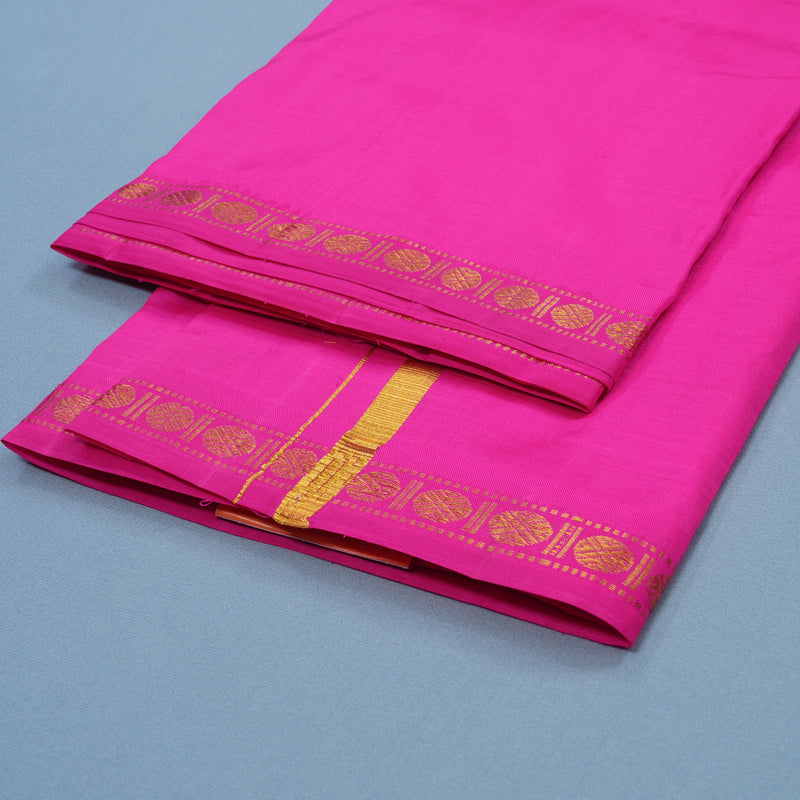 Hayagrivas Handloom 8 Mulam Silk Dhothi KBE2375B1-4