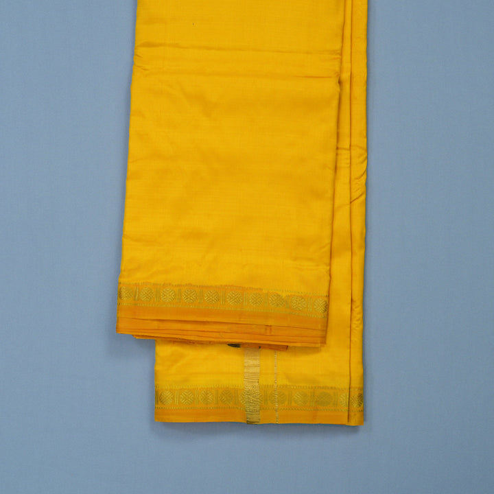 Hayagrivas Handloom 8*4 Silk Dhothi KBE2375B2-1