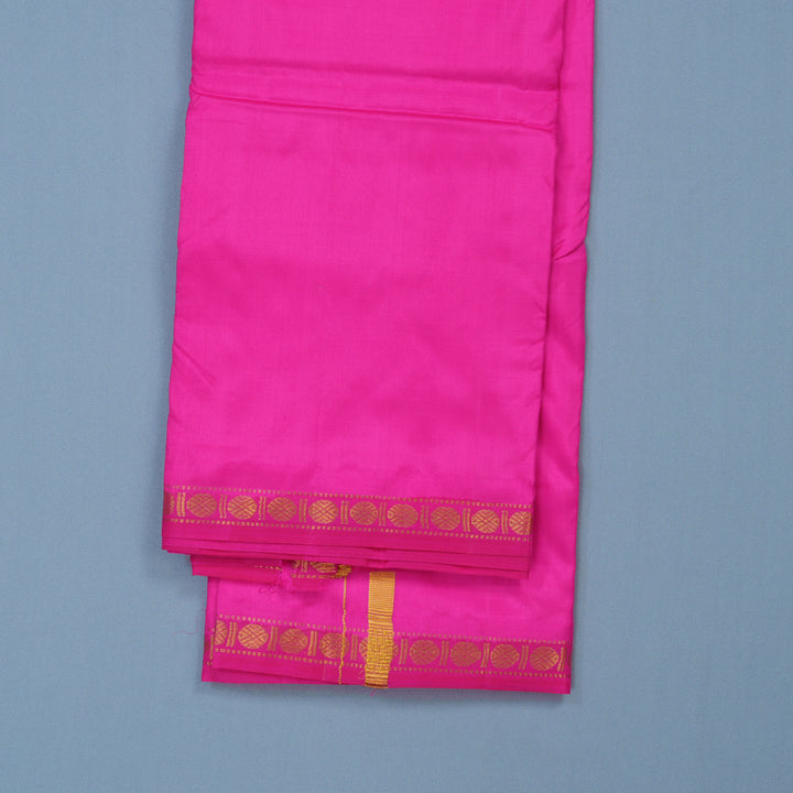 Hayagrivas Handloom 8*4 Silk Dhothi KBE2375B2-5
