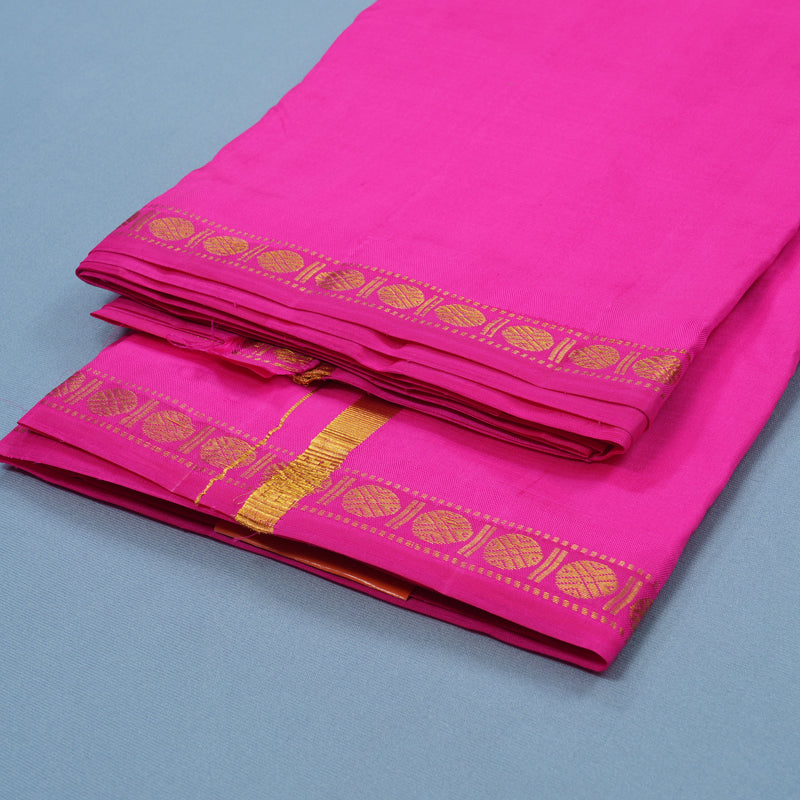 Hayagrivas Handloom 8*4 Silk Dhothi KBE2375B2-5