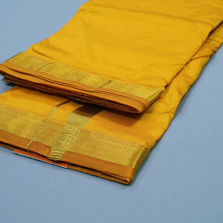 Hayagrivas Handloom 8*4 Silk Dhothi KBE2375B3-3