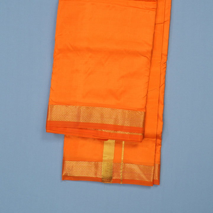 Hayagrivas Handloom 8*4 Silk Dhothi KBE2375B3-4