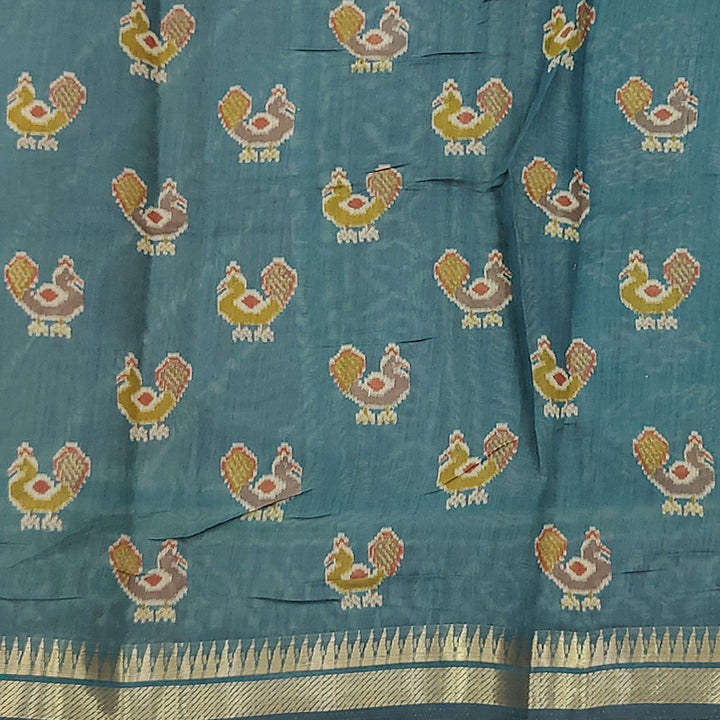 Hayagrivas Rust Red Fancy Cotton Saree KBE2383B6-10