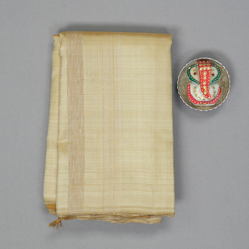 Hayagrivas Handloom Beige Kanjivaram Silk Saree KBE2384B4-1