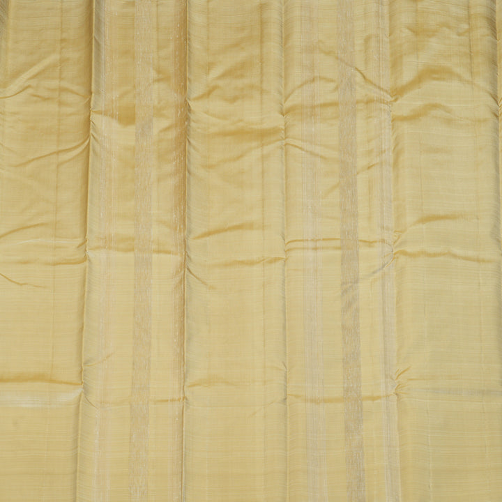 Hayagrivas Handloom Beige Kanjivaram Silk Saree KBE2384B4-1