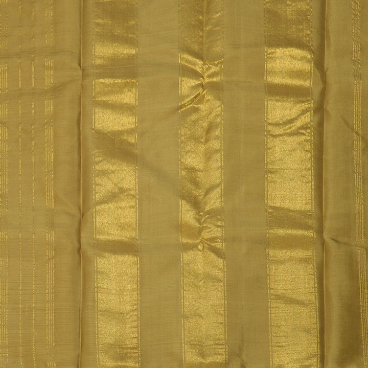 Hayagrivas Handloom Beige Kanjivaram Silk Saree KBE2384B4-1
