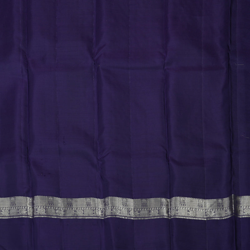 Hayagrivas Handloom Sea Green Kanjivaram Silk Saree KBE238D5-3