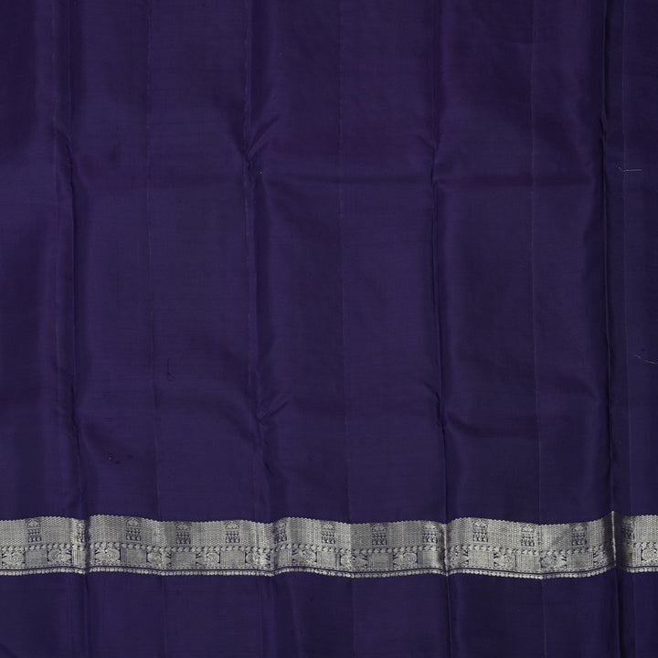 Hayagrivas Handloom Sea Green Kanjivaram Silk Saree KBE238D5-3