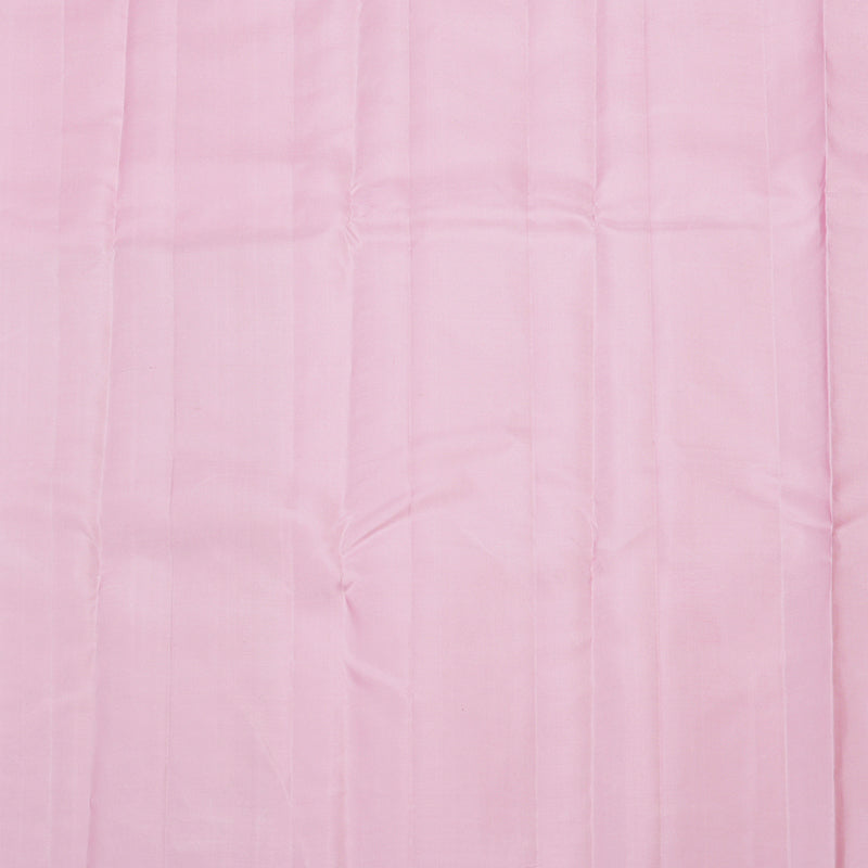 Hayagrivas Handloom Pure Kanjivaram Silk Saree in Delicate Baby Pink KBE238D6-1