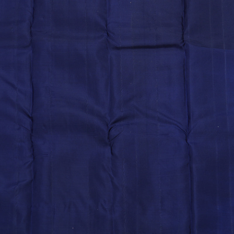 Hayagrivas Handloom Pure Kanjivaram Silk Saree in Lavish Purple with Blue KBE238D6-2