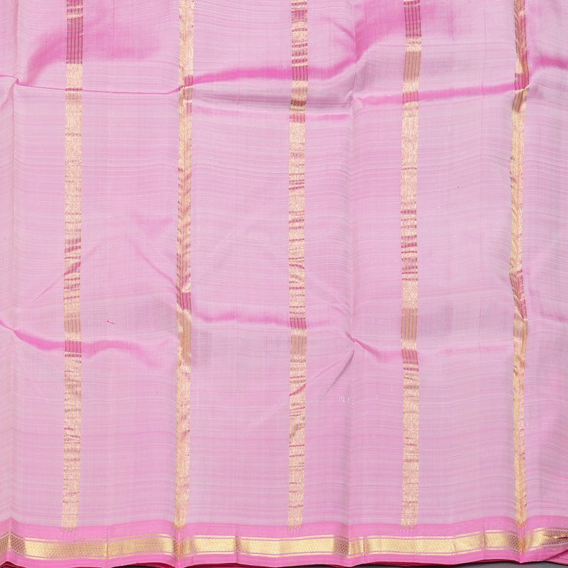 Hayagrivas Handloom Pista Green Kanjivaram Silk Saree KBE2393C3-7