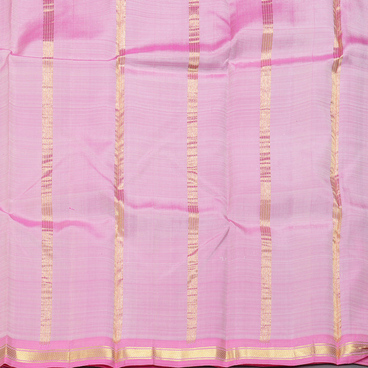 Hayagrivas Handloom Pista Green Kanjivaram Silk Saree KBE2393C3-7