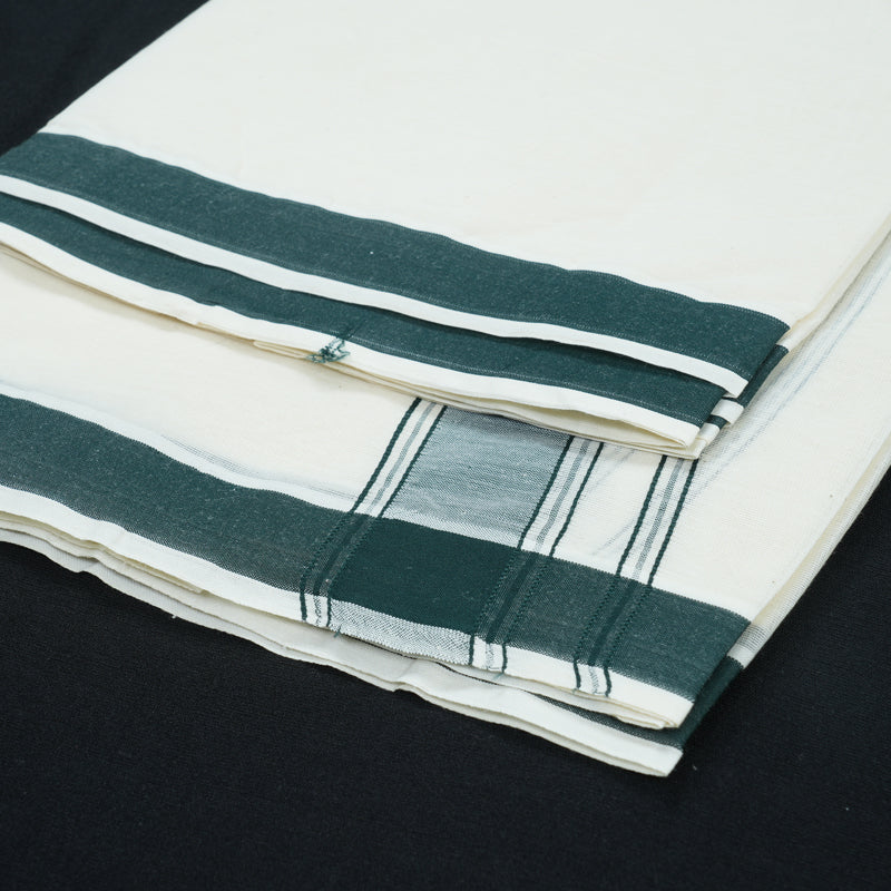 Hayagrivas Handloom 8 Mulam Cotton Dhotis KBE2394C1-1 1KUN