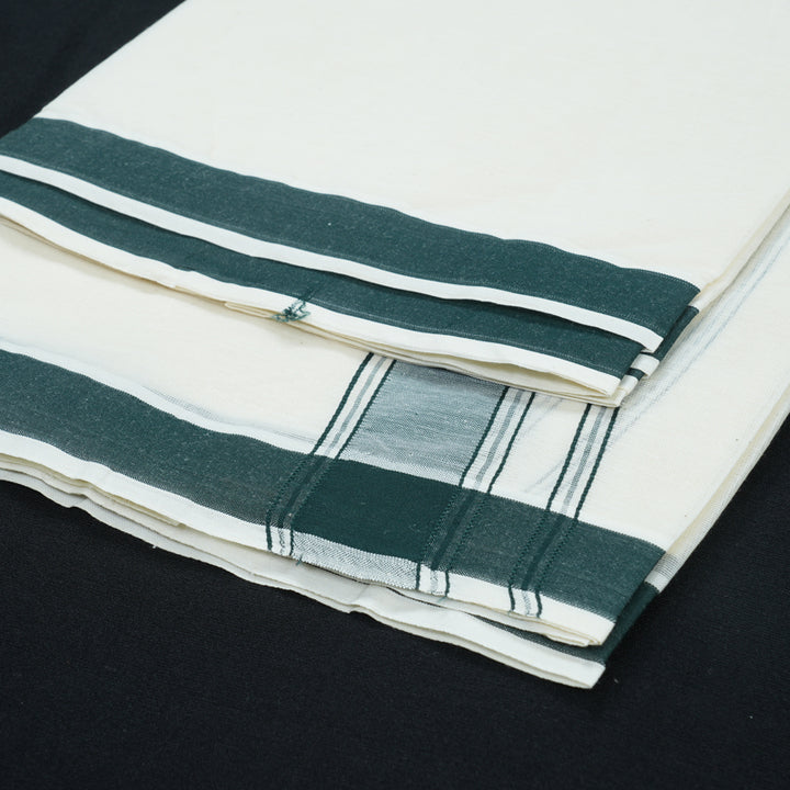 Hayagrivas Handloom 8 Mulam Cotton Dhotis KBE2394C1-1 1KUN