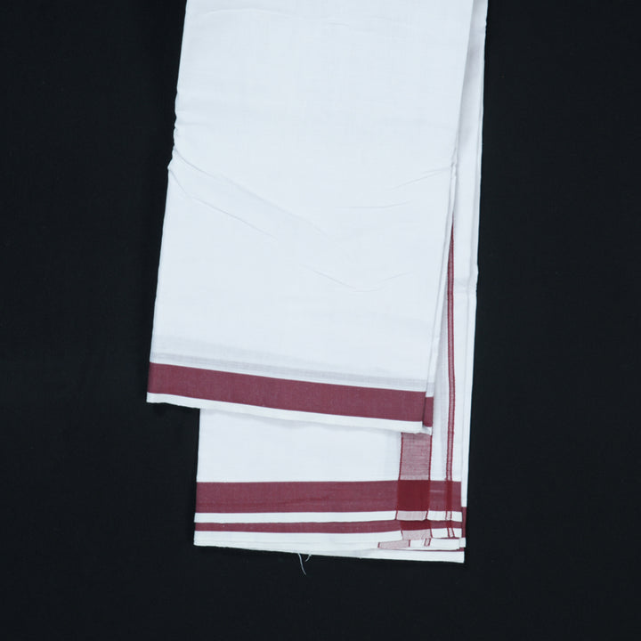 Hayagrivas Handloom 9*5 Cotton Dhothi KBE2394C2-1 1KUN