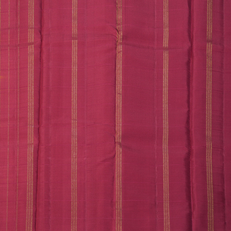 Hayagrivas Handloom Mustard Yellow Kanjivaram Silk Saree KBE2523C12-3